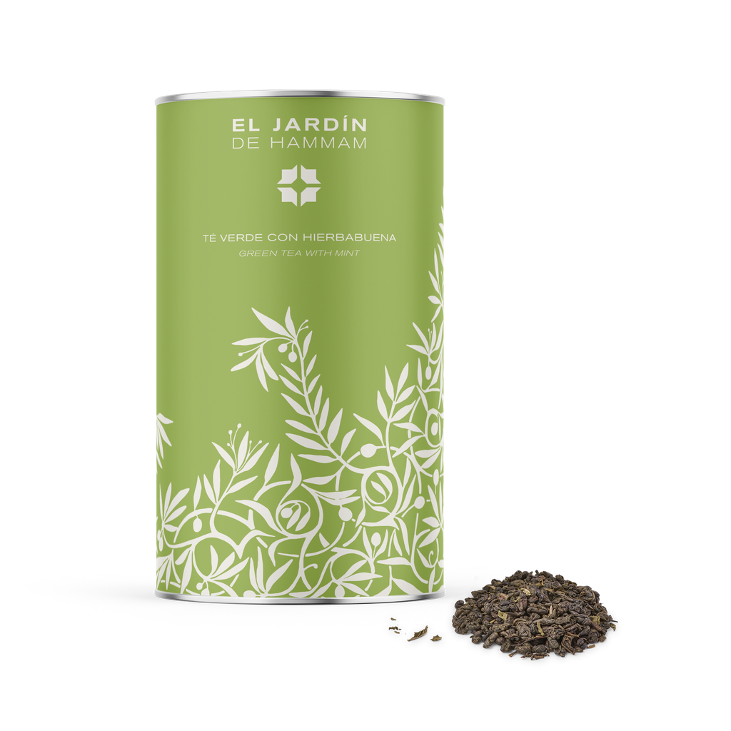 Té verde con hierbabuena